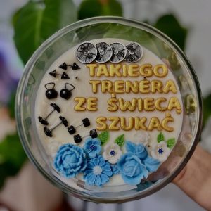 Świeca sojowa „Fit Podziękowanie”