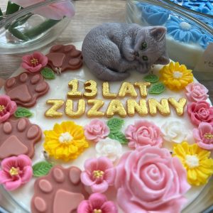 Świeca sojowa „Koci Prezent”