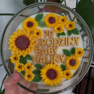 Świeca sojowa „Słonecznikowe Pole”
